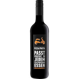Vineria "PIZZA/PASTA" Rotwein trocken IGP, 6er Pack (6 x 0.75 l) von Vineria