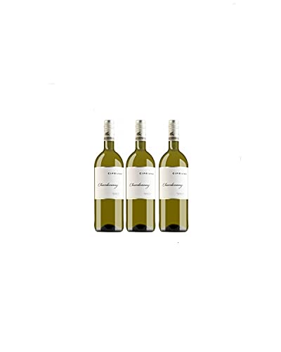 Cipriano Chardonnay Veneto Weißwein italienischer Wein trocken IGT Italien Literflasche (3 Flaschen) von Vini Cipriano