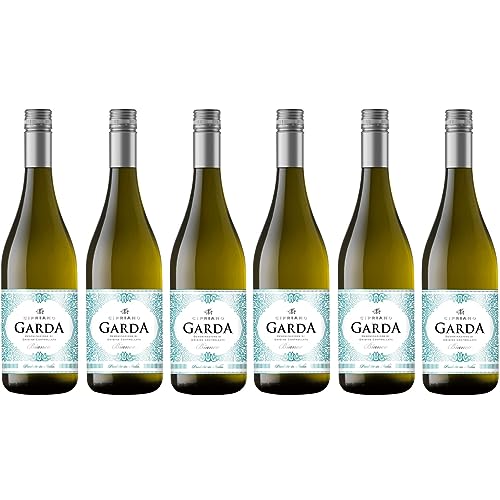 Cipriano Garda Bianco Weißwein italienischer Wein trocken DOC Italien Inkl. FeinWert E-Book (6 x 0,75l) von Vini Cipriano