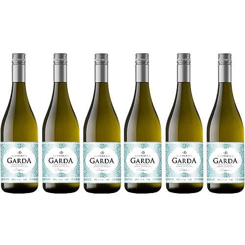 Cipriano Garda Bianco Weißwein italienischer Wein trocken DOC Italien Inkl. FeinWert E-Book (6 x 0,75l) von Vini Cipriano