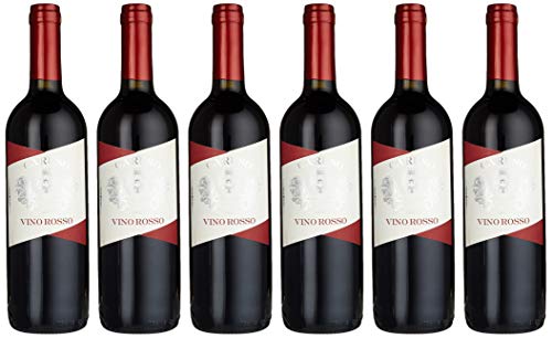 Vinicola Tombacco Caruso rosso VdT halbtrocken (6 Flaschen), 6er Pack (6 x 750 ml) von Vinicola Tombacco