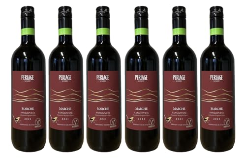 Marche Sangiovese IGT – Bio-Rotwein – Italien (6 x 0.75 l) von Vino Eli.D