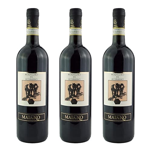 Morellino di Scansano D.O.C.G. Italienischer Rotwein (3 x 0.75 l) von Vino Eli.D