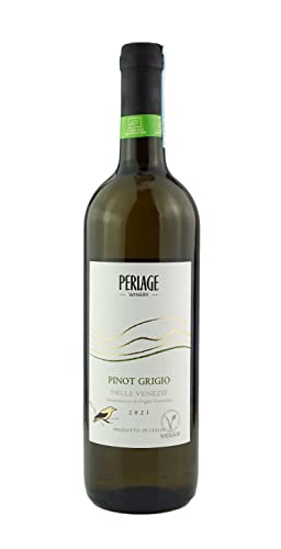 Italienischer Stillwein - Pinot Grigio delle Venezie DOC – Weißwein Bio Vegan (1 x 0.75 l) von Vino Eli.D