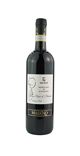 Italienischer Rotwein Trocken Morellino di Scansano D.O.C.G. Biologisch Toskana (1 x 0.75 l) von Vino Eli.D