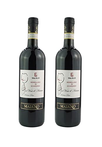 Italienischer Rotwein Trocken Morellino di Scansano D.O.C.G. Biologisch Toskana (2 x 0.75 l) von Vino Eli.D