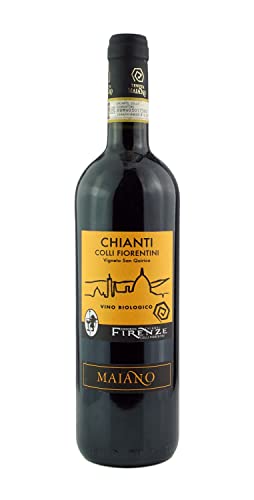 Italienischer Rotwein Trocken - Chianti colli Fiorentini - Biologisch Toskana (1 x 0.75 l) von Vino Eli.d