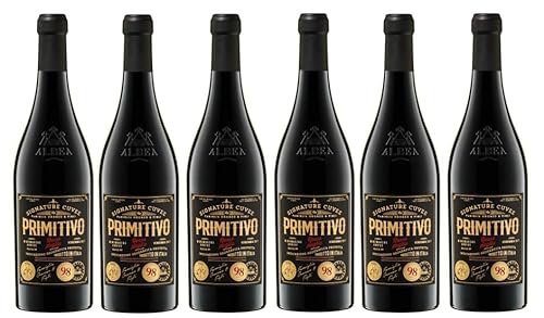 6x 0,75l - Vino Pellegrino - Signature Cuvée - Primitivo - Puglia I.G.P. - Apulien - Italien - Rotwein trocken von Vino Pellegrino