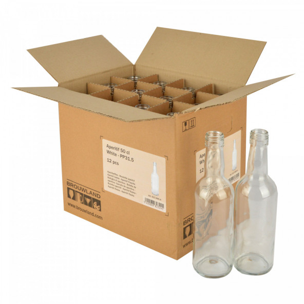 Flasche Aperitif 50 cl, weiß, PP31,5, Karton 12 St. von Vinoferm