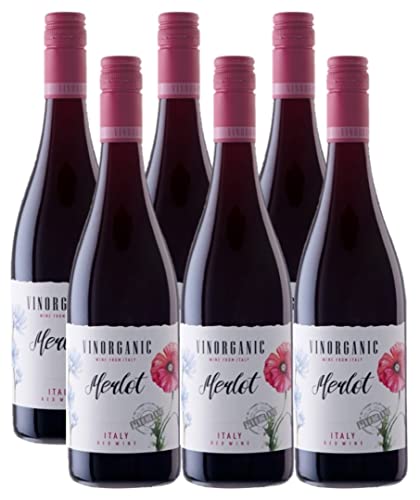 Vinorganic Merlot Italien trocken (6 x 0,75l) von Vinorganic