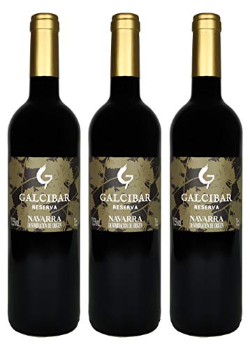 Vinos Galcibar Reserva Tempranillo (3 x 0.75 l) Trocken von Vinos Galcibar