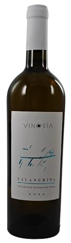 6 Flaschen Falanghina Beneventano IGT 2022 von Vinosia im Sparpack (6 x 0,75l), trockener Weisswein aus Kampanien von Vinosia