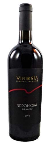 Neromora Aglianico Irpinia Campi Taurasini DOC 2015, trockener Rotwein aus Apulien von Vinosia
