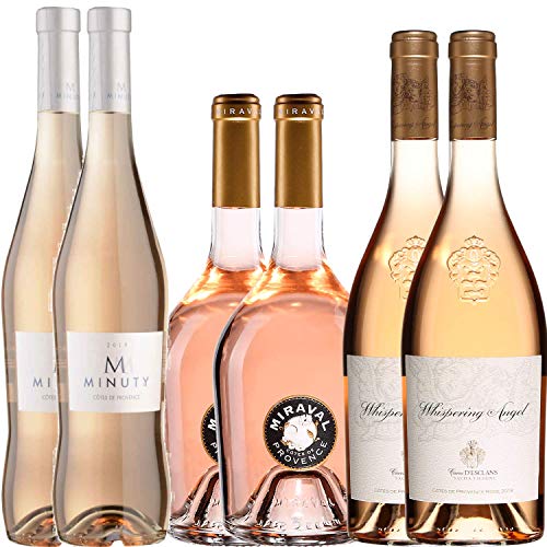 Entdeckungslose Best of Côtes de Provence: 2 Miraval du Château de Miraval-2 Whispering Angels du Château d’esclans -2 M Minuty du Château Minuty Entdeckungslose Best of Côtes de Provence: 2 Miraval du Château de Miraval-2 Whispering Angels du Château d’esclans -2 M Minuty du Château Minuty von Vinothentique