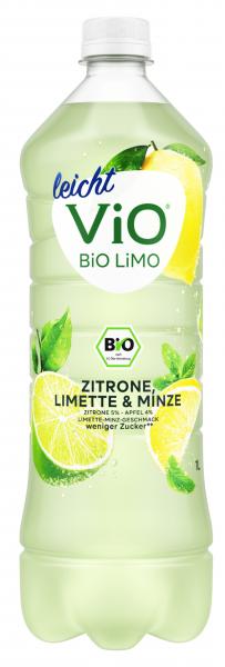 Vio Bio Limo Leicht Zitrone-Limette-Minze (Einweg) von Vio