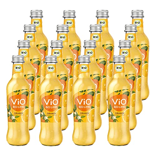 Vio Bio Limo Orange 16 Flaschen je 0,3l von VIO