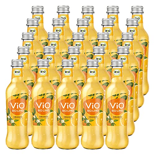 Vio Bio Limo Orange 25 Flaschen je 0,3l inc. MEHRWEG Pfand von VIO