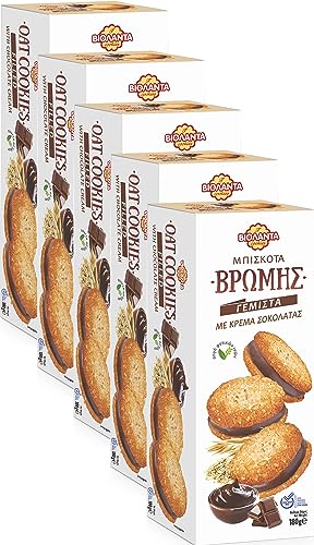 Cookies Doppelkekse gefüllte Hafer-Kekse mit Schokoladen-Creme 900g aus Griechenland Cookies Doppelkekse gefüllte Hafer-Kekse mit Schokoladen-Creme 900g aus Griechenland von Violanta