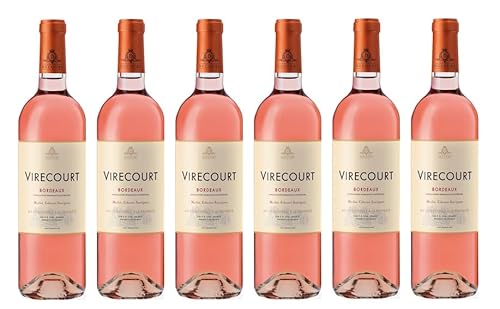 6x 0,75l - 2023er - Vignobles Ducourt - Virecourt - Rosé - Bordeaux A.O.P. - Frankreich - Rosé-Wein trocken von Virecourt