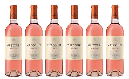 6x 0,75l - Vignobles Ducourt - Virecourt - Rosé - Bordeaux A.O.P. - Frankreich - Rosé-Wein trocken von Virecourt