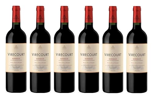 6x 0,75l - Vignobles Ducourt - Virecourt - Rouge - Bordeaux A.O.P. - Frankreich - Rotwein trocken von Virecourt