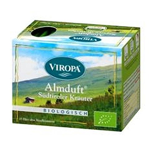 Almduft Südtiroler Kräutermischung Tee Bio 15 Filterbeutel - Viropa von Viropa