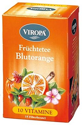 Blutorange Vitamintee 15 Filterbeutel - Viropa von Viropa