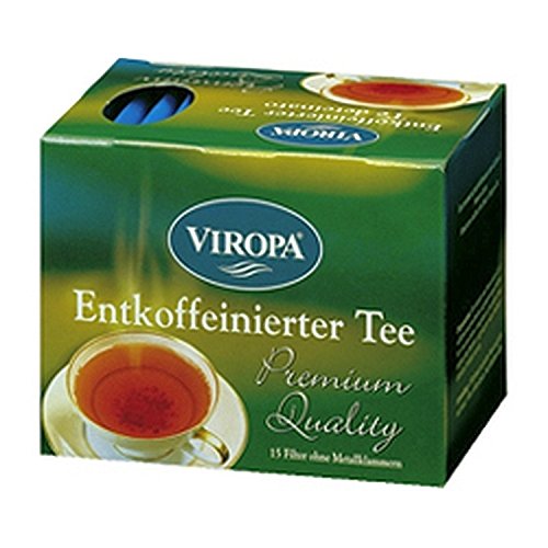 Entkoffeinierter Tee Premium 15 Filterbeutel - Viropa von Viropa