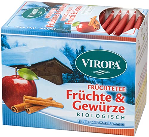 Früchte und Gewürze Tee Bio 15 Filterbeutel - Viropa von Viropa