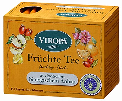 Früchtetee Bio 15 Filterbeutel - Viropa Südtirol von Viropa