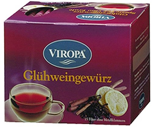 Glühweingewürz Tee 15 Filterbeutel - Viropa von Viropa