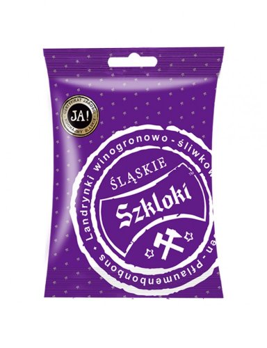 Schlesische Bonbons Weintrauben-Pflaumengeschmack 80g Schlesische Bonbons Weintrauben-Pflaumengeschmack 80g von Visa Bell