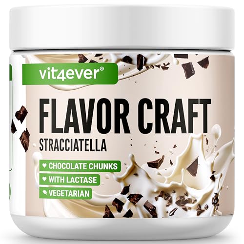 Geschmackspulver Stracciatella mit extra vielen Chunks - 250 g - Leckerer Geschmack und Süße - Vielseitig einsetzbar für Lebensmittel & Getränke - Flavour Powder - FLAVOR CRAFT Geschmackspulver Stracciatella mit extra vielen Chunks - 250 g - Leckerer Geschmack und Süße - Vielseitig einsetzbar für Lebensmittel & Getränke - Flavour Powder - FLAVOR CRAFT von Vit4ever