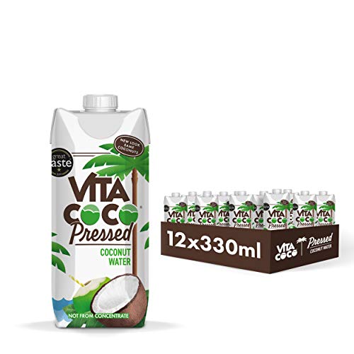 Vita Coco - gepresstes Kokoswasser 12x330ml, glutenfrei, voll mit Vitamin C & Potassium, Kokosgeschmack Vita Coco - gepresstes Kokoswasser 12x330ml, glutenfrei, voll mit Vitamin C & Potassium, Kokosgeschmack von Vita Coco