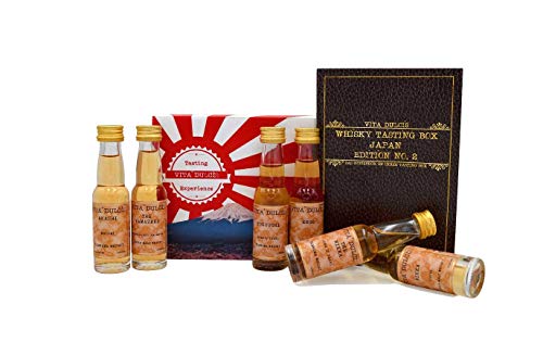 Vita Dulcis Whisky Japan No. 2 Tasting Probierset | 6x0,02l mit Verkostungsbooklet | Probier Set | Whisky Set von Vita Dulcis