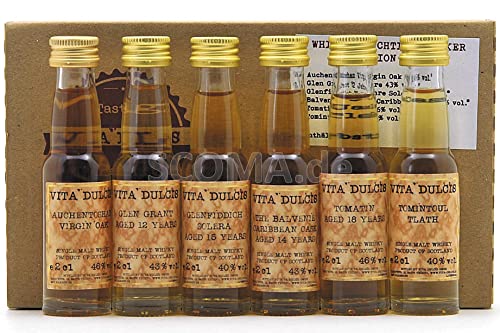 Vita Dulcis Tasting Box Whisky Nr. 4: fruchtig & lecker 6x0,02l von Vita Dulcis