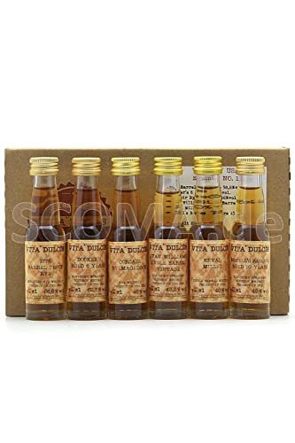 Vita Dulcis Whiskey USA Tasting Probierset | 6x0,02l mit Verkostungsbooklet | Probier Set | Whisky Set von Vita Dulcis