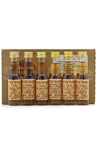 Vita Dulcis Whiskey USA Tasting Probierset | 6x0,02l mit Verkostungsbooklet | Probier Set | Whisky Set Vita Dulcis Whiskey USA Tasting Probierset | 6x0,02l mit Verkostungsbooklet | Probier Set | Whisky Set von Vita Dulcis