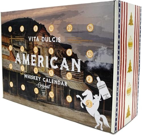 Whisky Adventskalender USA Edition 2023 - Vita Dulcis - 24x0,02l von Vita Dulcis