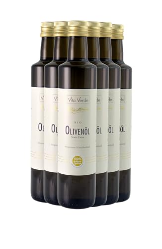 3000 ml 6 Flaschen Vita Verde Olivenöl nativ extra 6 x 500 ml (6er Pack) von Vita Verde