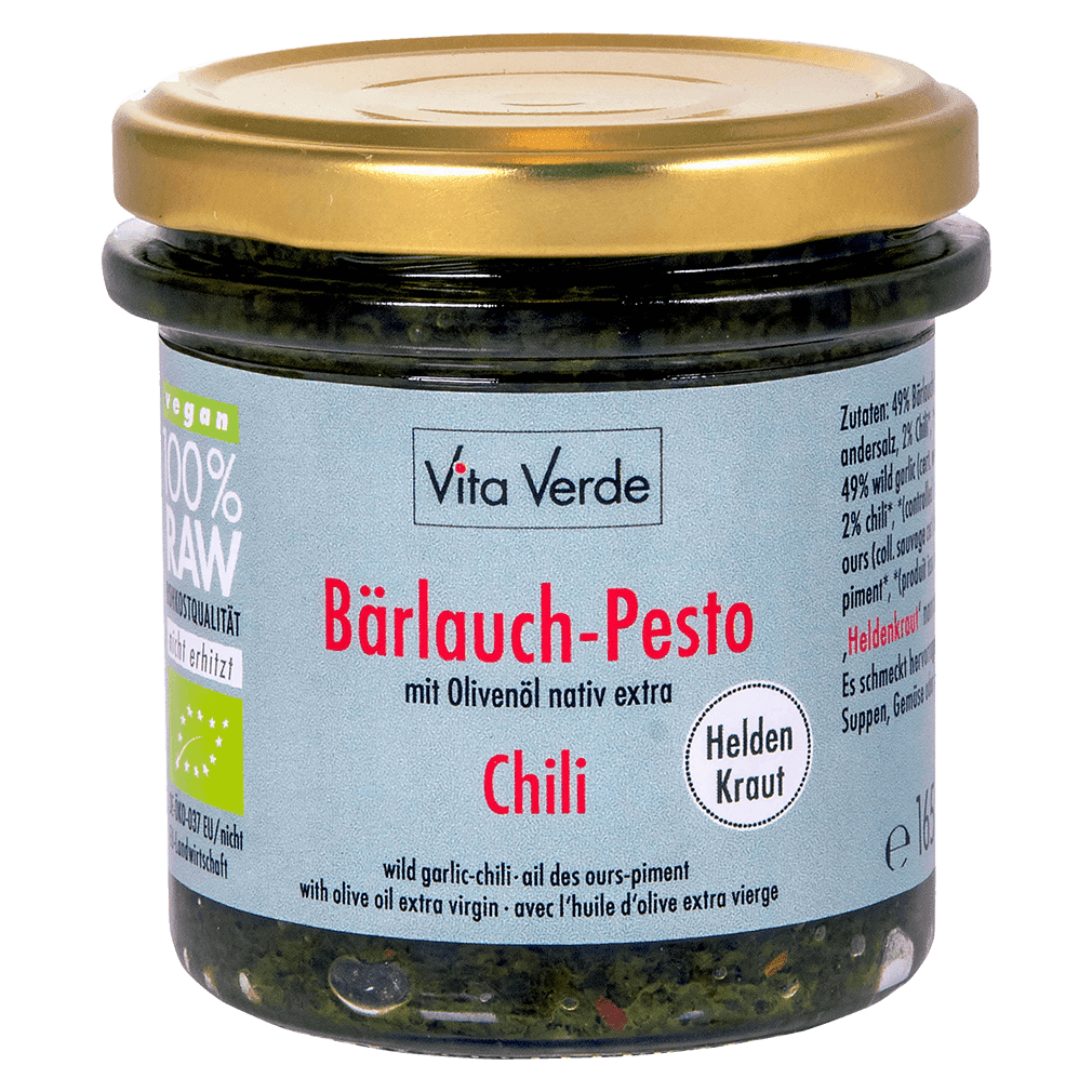 Bio Bärlauch-Pesto Chili von Vita Verde