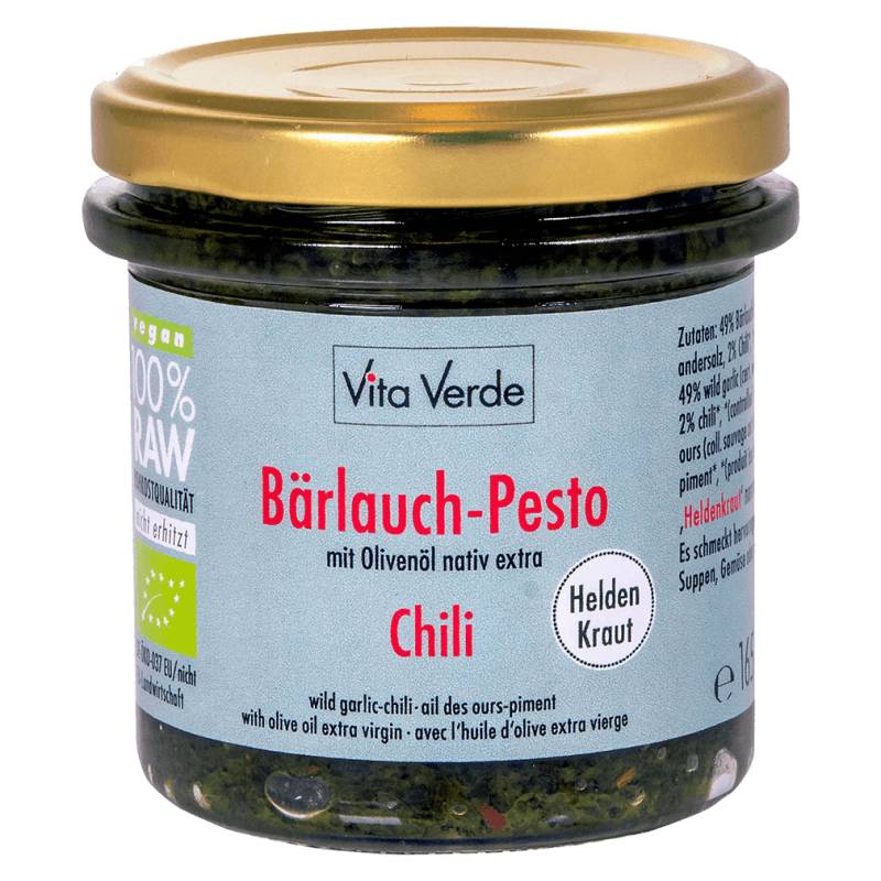 Bio Bärlauch-Pesto Chili von Vita Verde