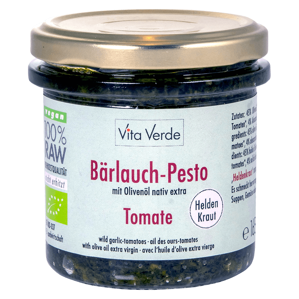 Bio Bärlauch-Pesto Tomate von Vita Verde