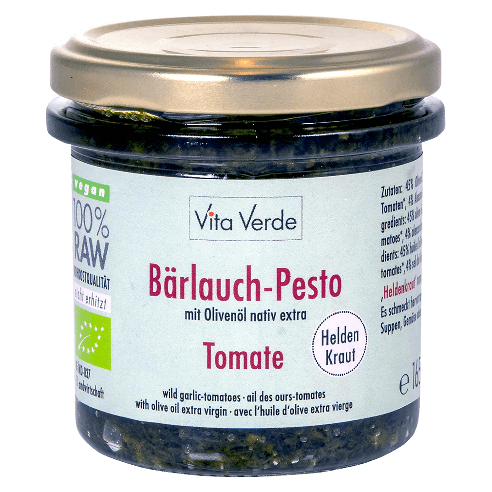 Bio Bärlauch-Pesto Tomate Bio Bärlauch-Pesto Tomate von Vita Verde