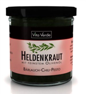 Heldenkraut - Chili, Bärlauch - Pesto 1 x 165 ml von Vita Verde