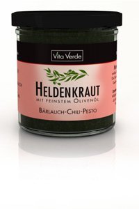 Heldenkraut - Chili, Bärlauch - Pesto 2 x 165 ml von Vita Verde