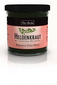 Heldenkraut - Chili, Bärlauch - Pesto von Vita Verde