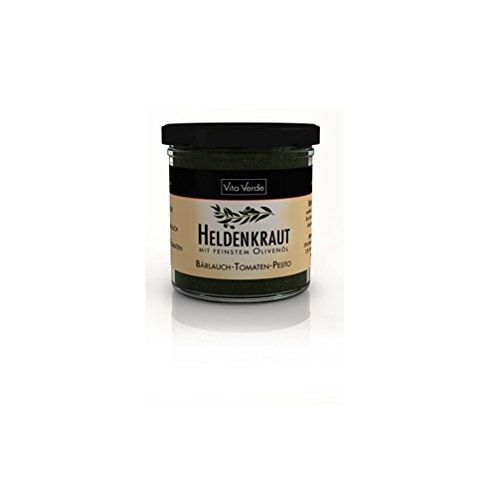 Vita Verde Pesto Bärlauch-Tomate, 3er Pack (3 x 165 g) von Vita Verde