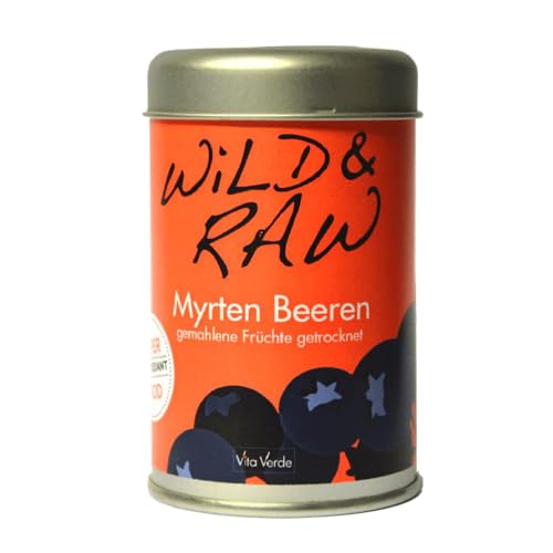 Vita Verde Wild & Raw Myrten Beeren, 50 g gemahlen von Vita Verde