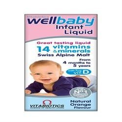 Vitabiotic Wellbaby Sirup 150 ml, 4 Stück Vitabiotic Wellbaby Sirup 150 ml, 4 Stück von Vitabiotics
